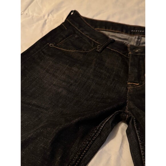 SOLD Vintage Hudson Y2K Low Rise Carly Flap Straight Jeans 26 - Picture 6 of 11